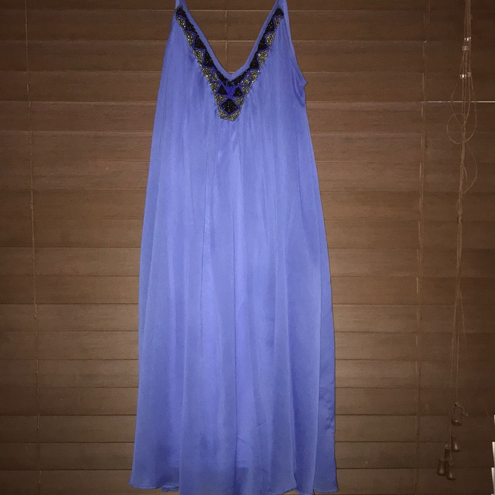 Express Shift beaded dress